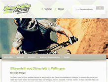 Tablet Screenshot of bike-willingen.de